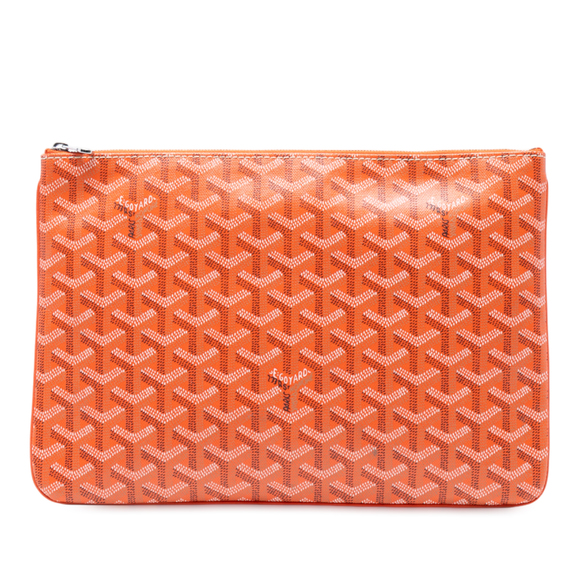 Goyard Handbags - Pre-Loved Goyard Goyardine Senat MM